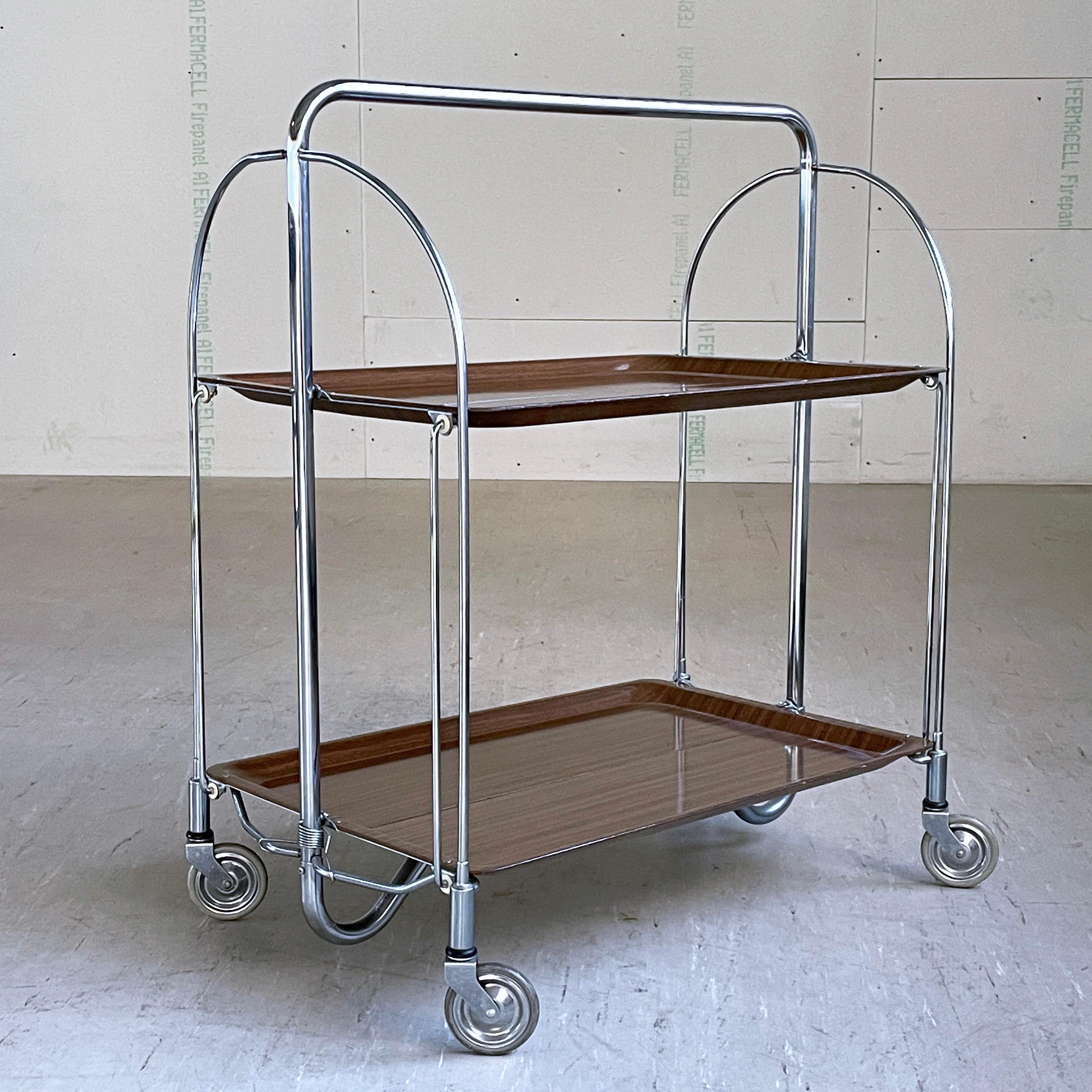 Bremshey & Co. / Gerlinol Dinette Serving Trolley For Sale 4