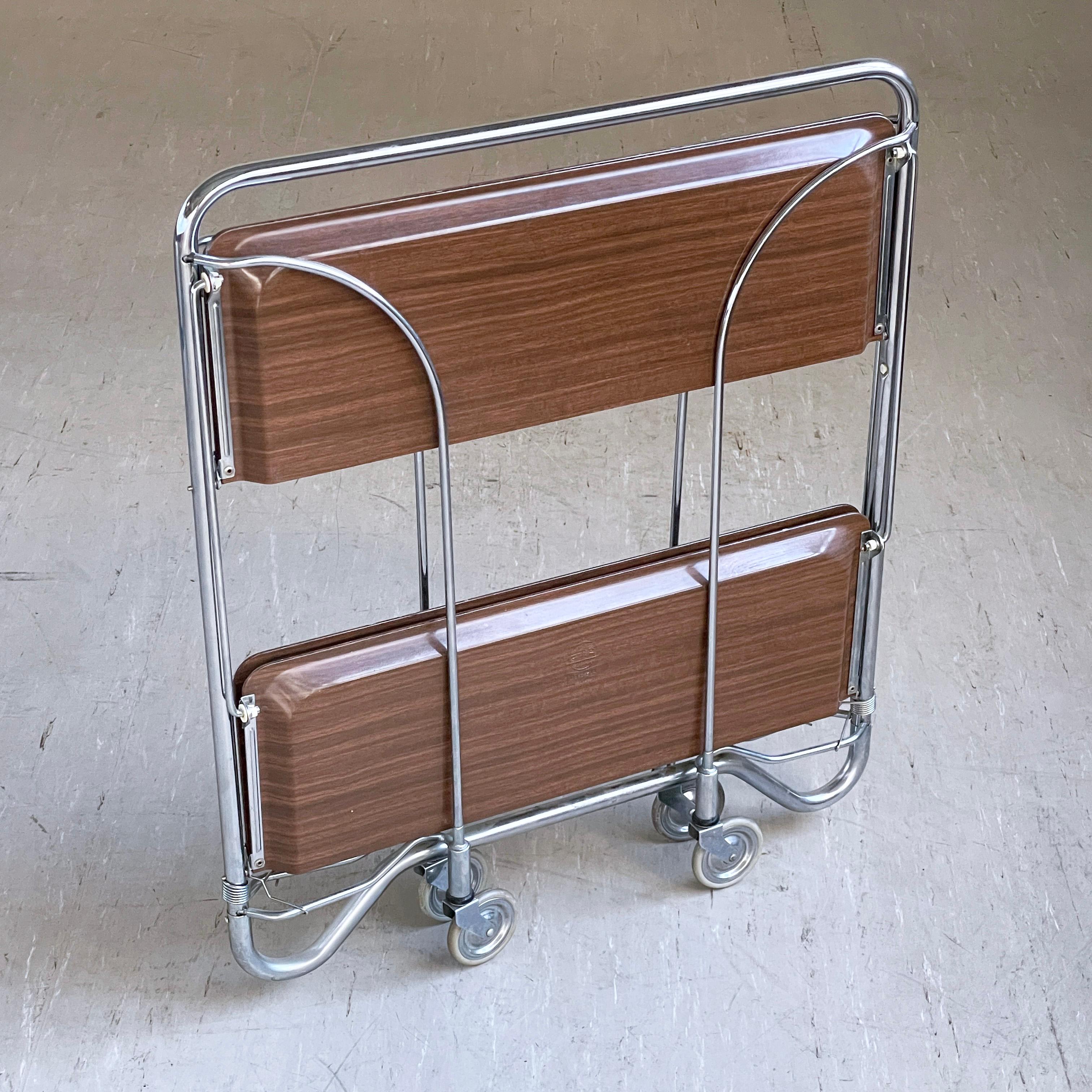 Bremshey & Co. / Gerlinol Dinette Serving Trolley For Sale 5