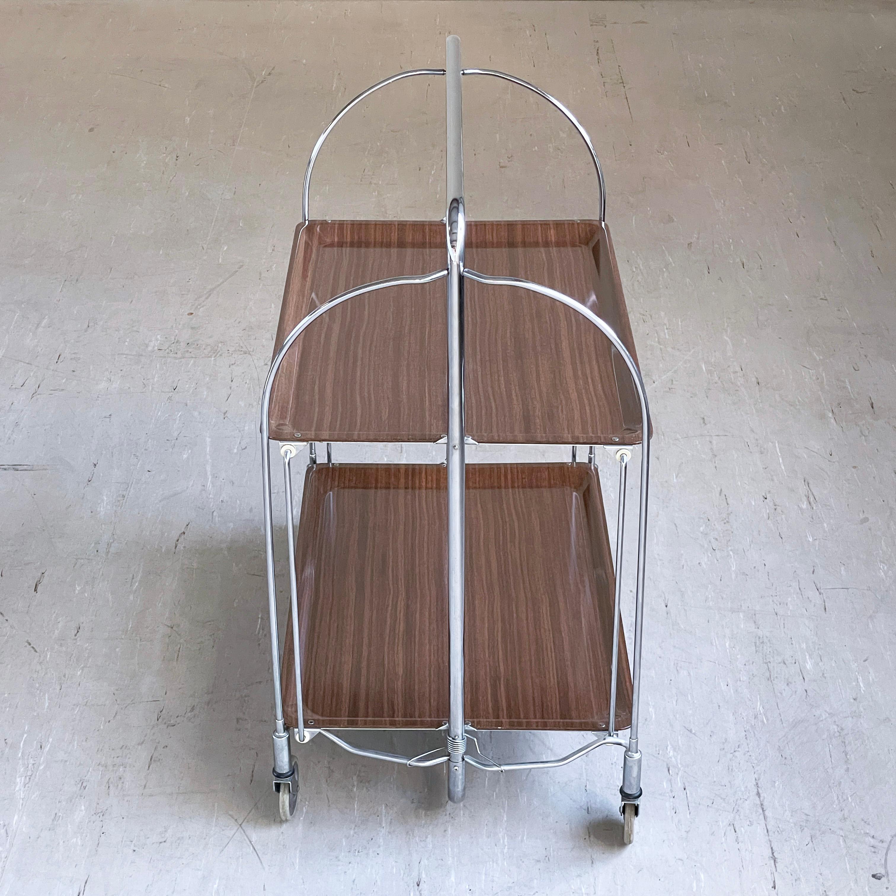 Bremshey & Co. / Gerlinol Dinette Serving Trolley For Sale 1