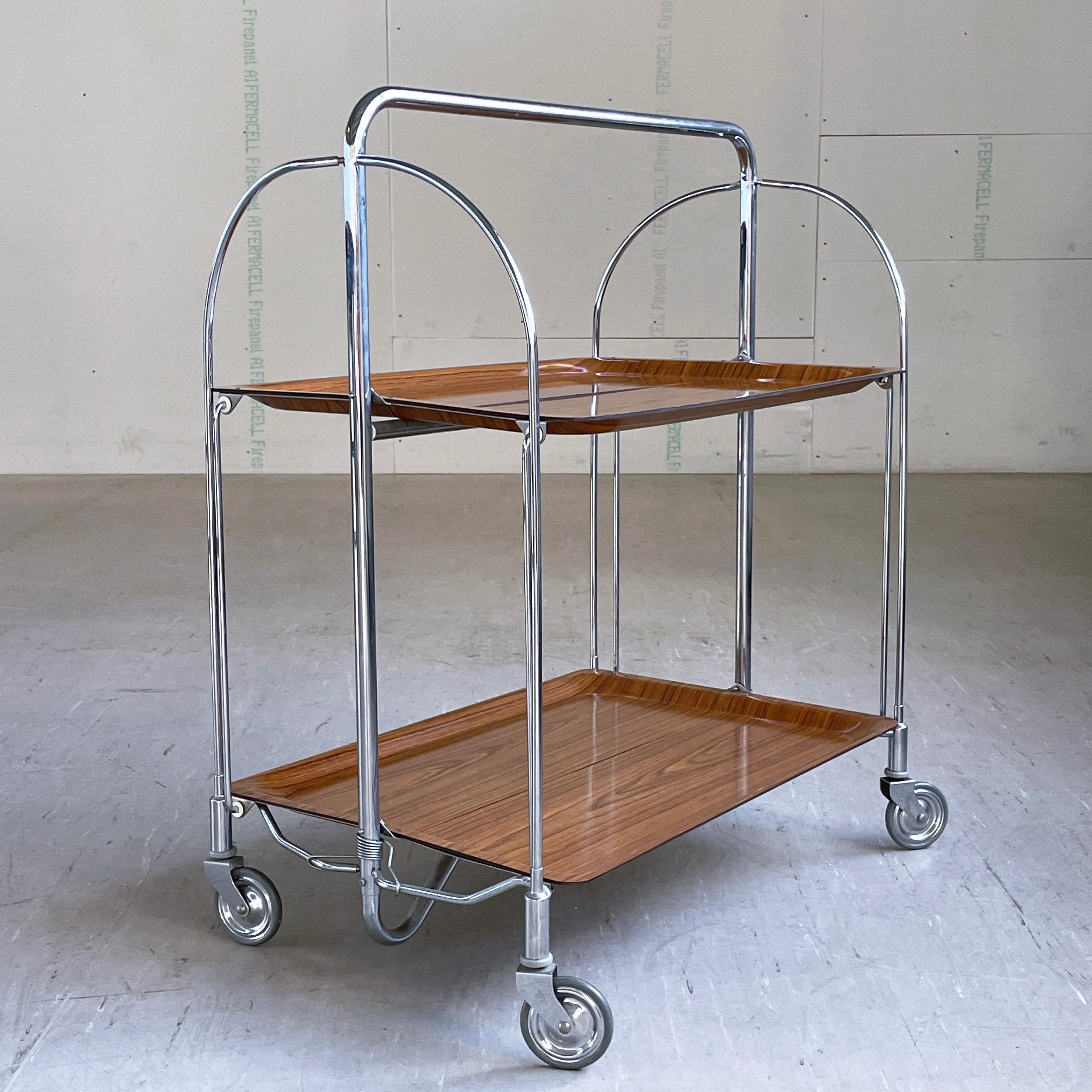 Bremshey & Co. / Gerlinol Dinette Serving Trolley For Sale 3