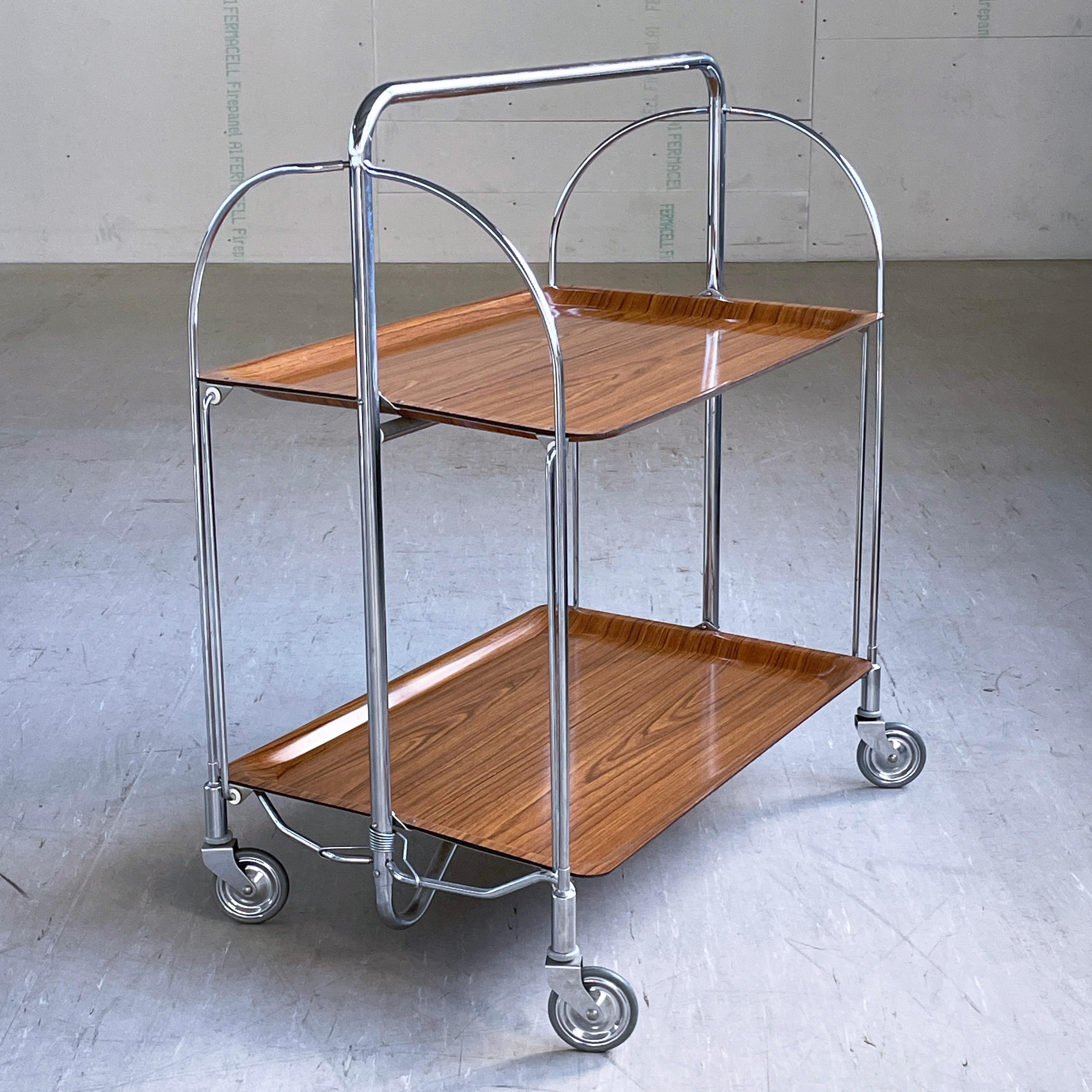 Bremshey & Co. / Gerlinol Dinette Serving Trolley For Sale 4