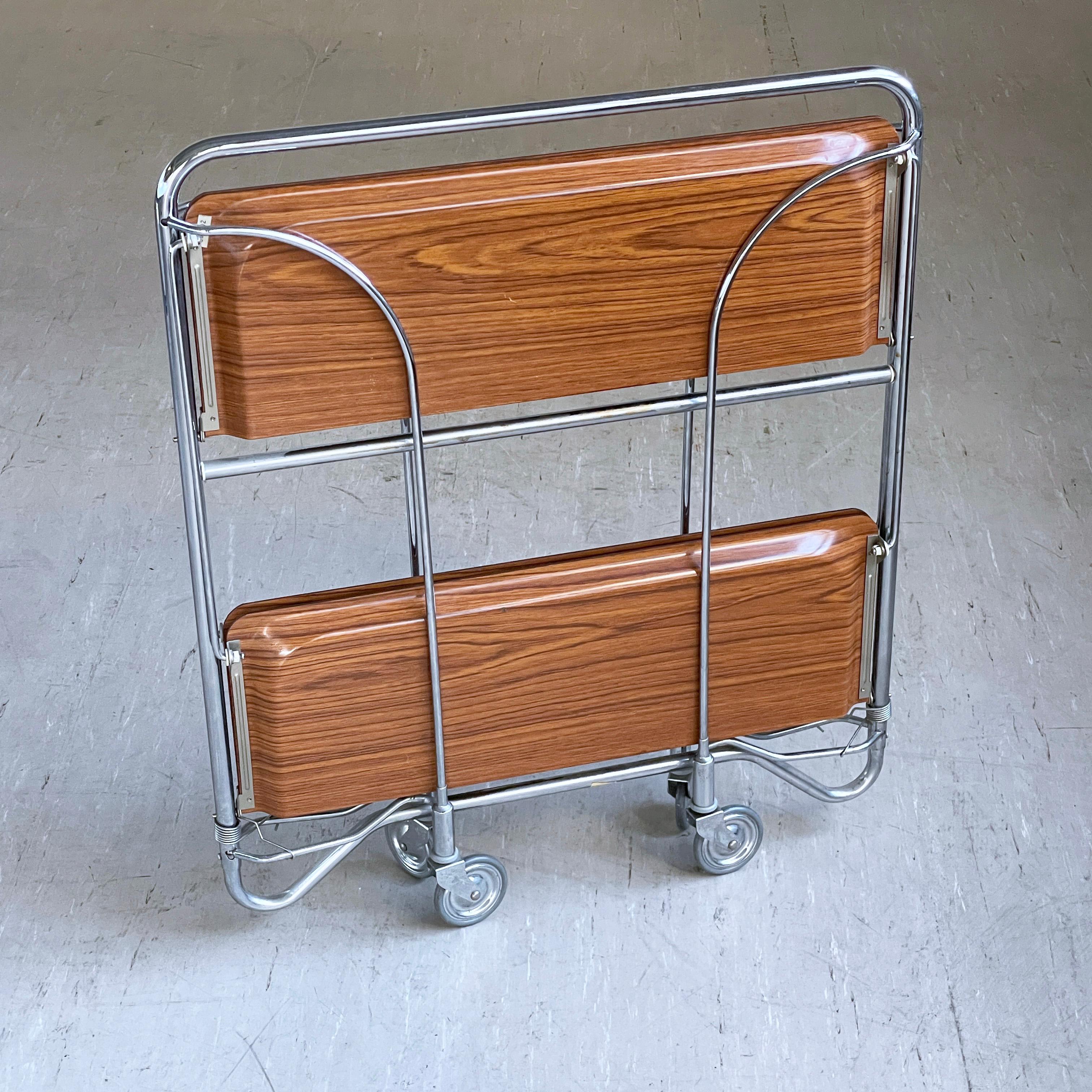 Bremshey & Co. / Gerlinol Dinette Serving Trolley For Sale 5