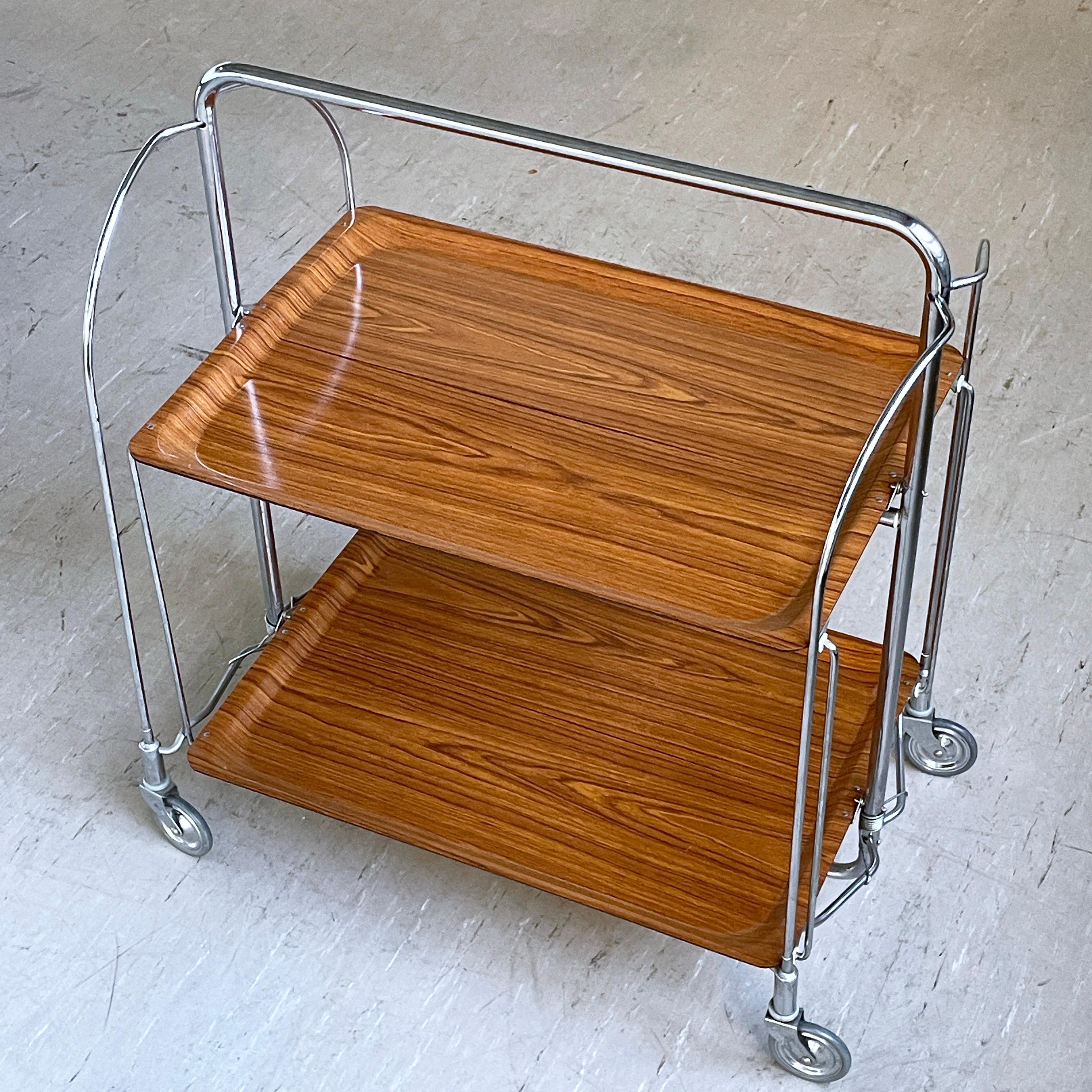 Bremshey & Co. / Gerlinol Dinette Serving Trolley For Sale 6