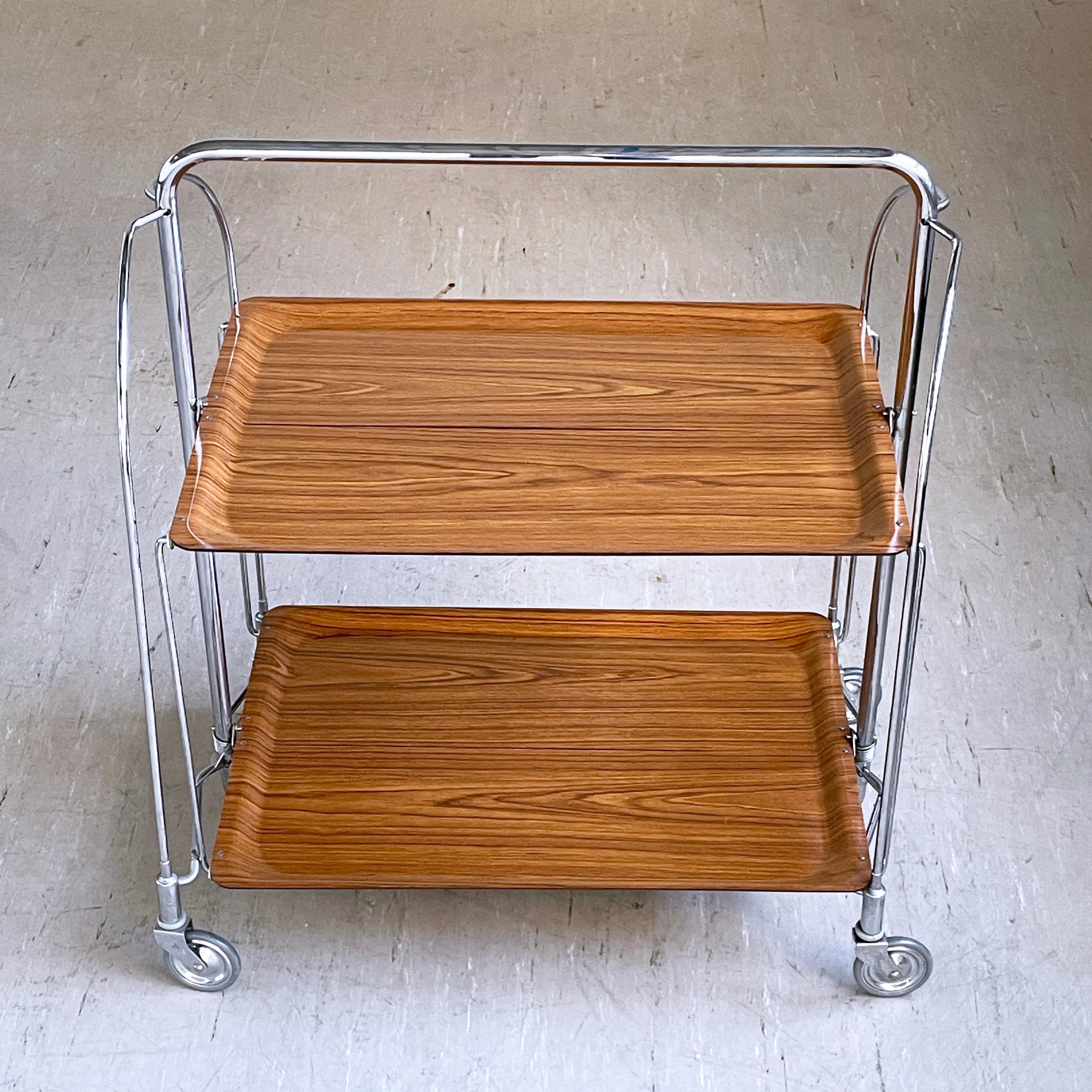Bremshey & Co. / Gerlinol Dinette Serving Trolley For Sale 7