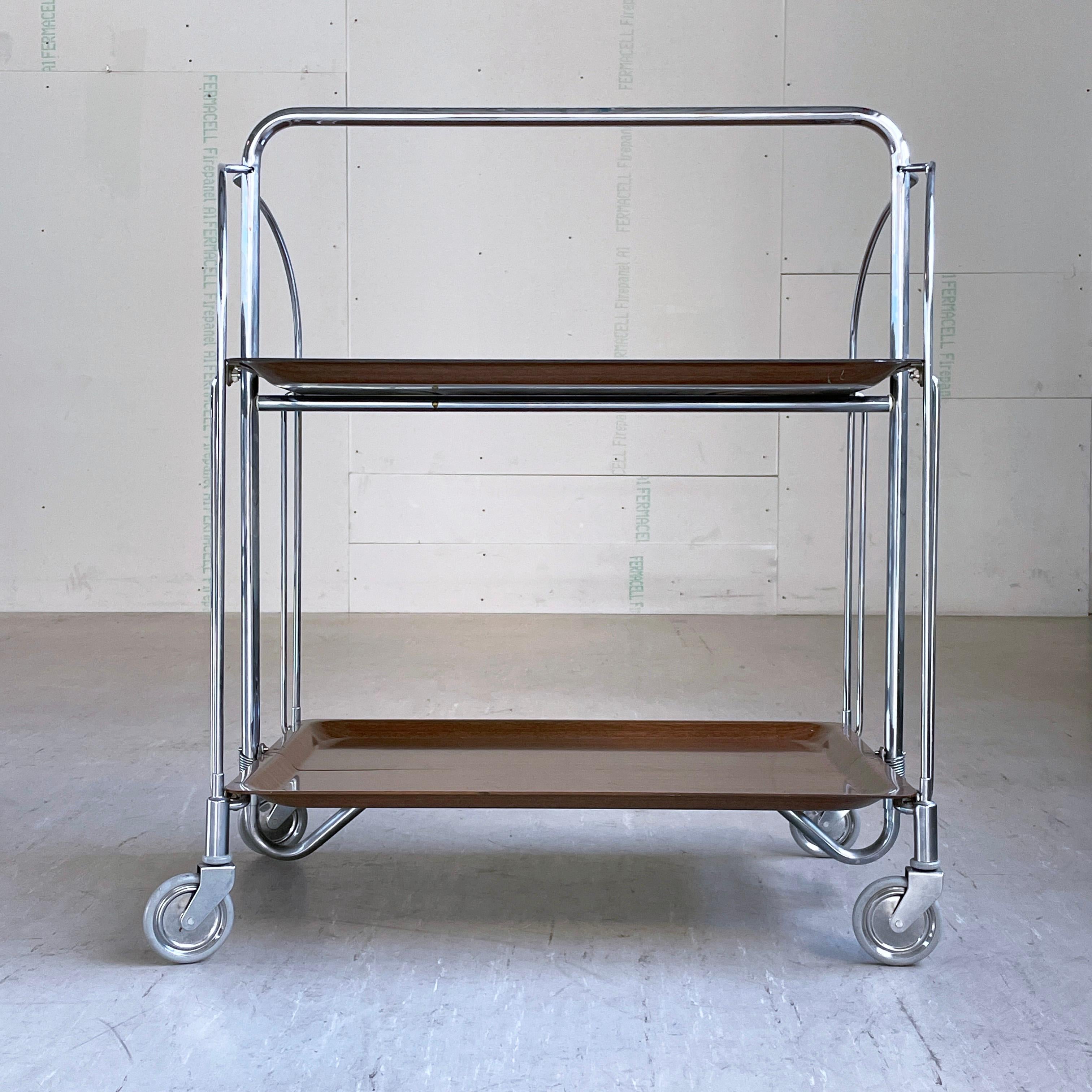 20th Century Bremshey & Co. / Gerlinol Dinette Serving Trolley For Sale
