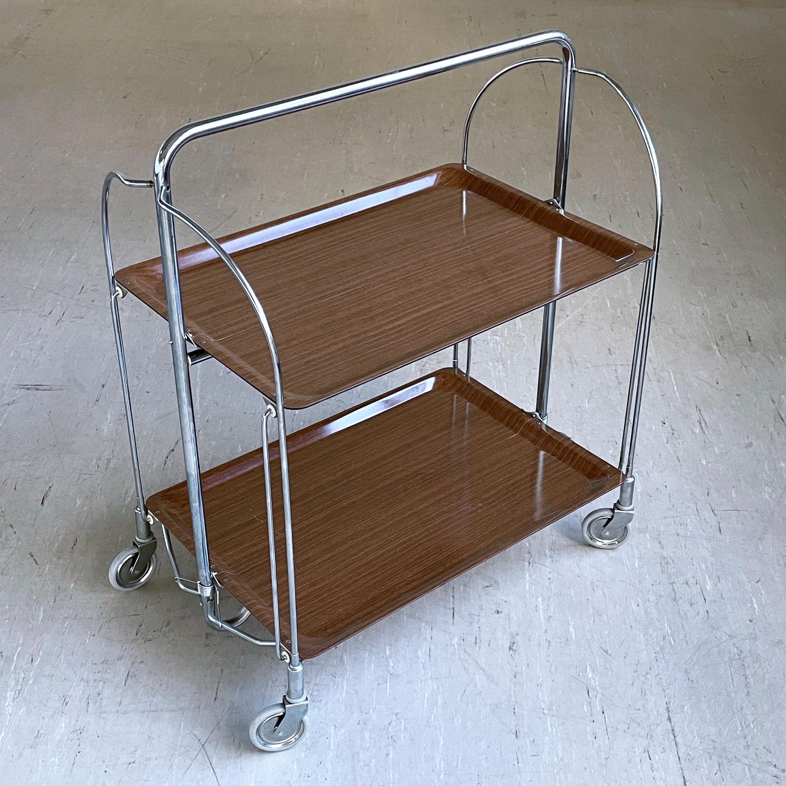 Bremshey & Co. / Gerlinol Dinette Serving Trolley For Sale 1