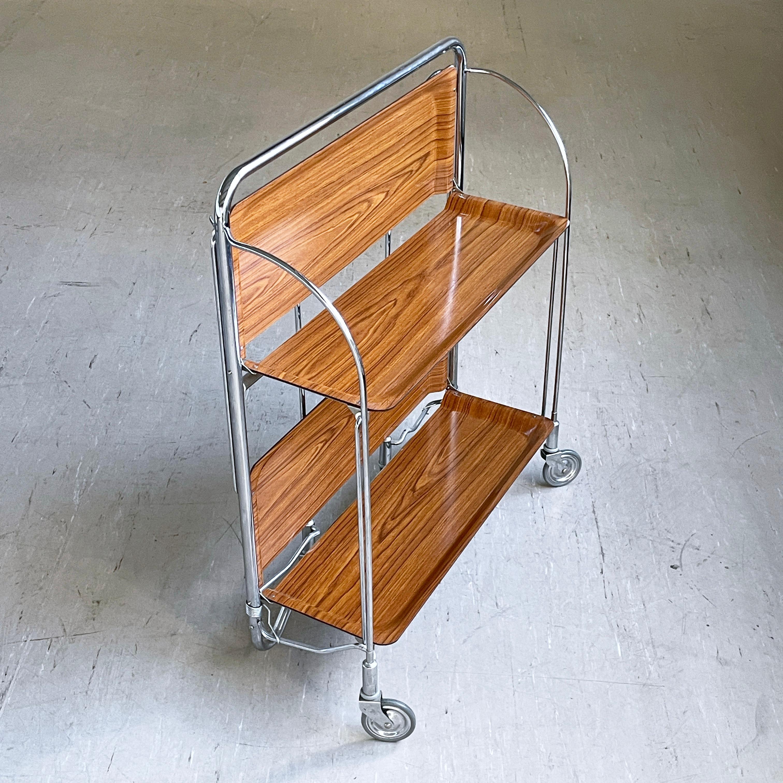 Bremshey & Co. / Gerlinol Dinette Serving Trolley For Sale 1