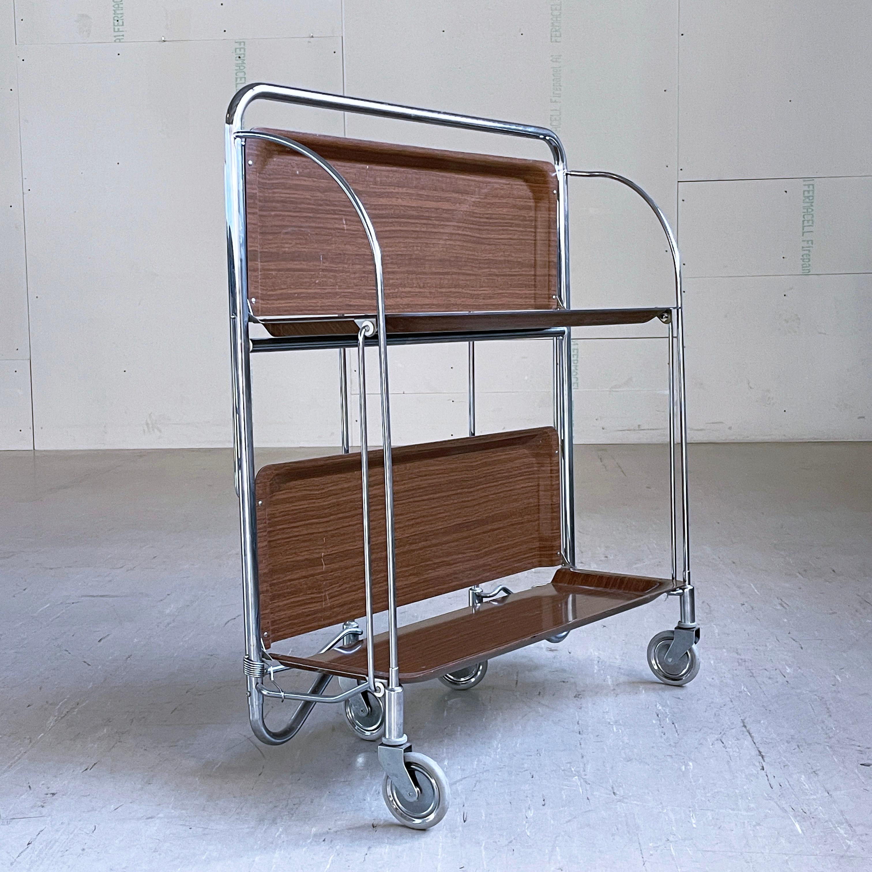 Bremshey & Co. / Gerlinol Dinette Serving Trolley For Sale 2