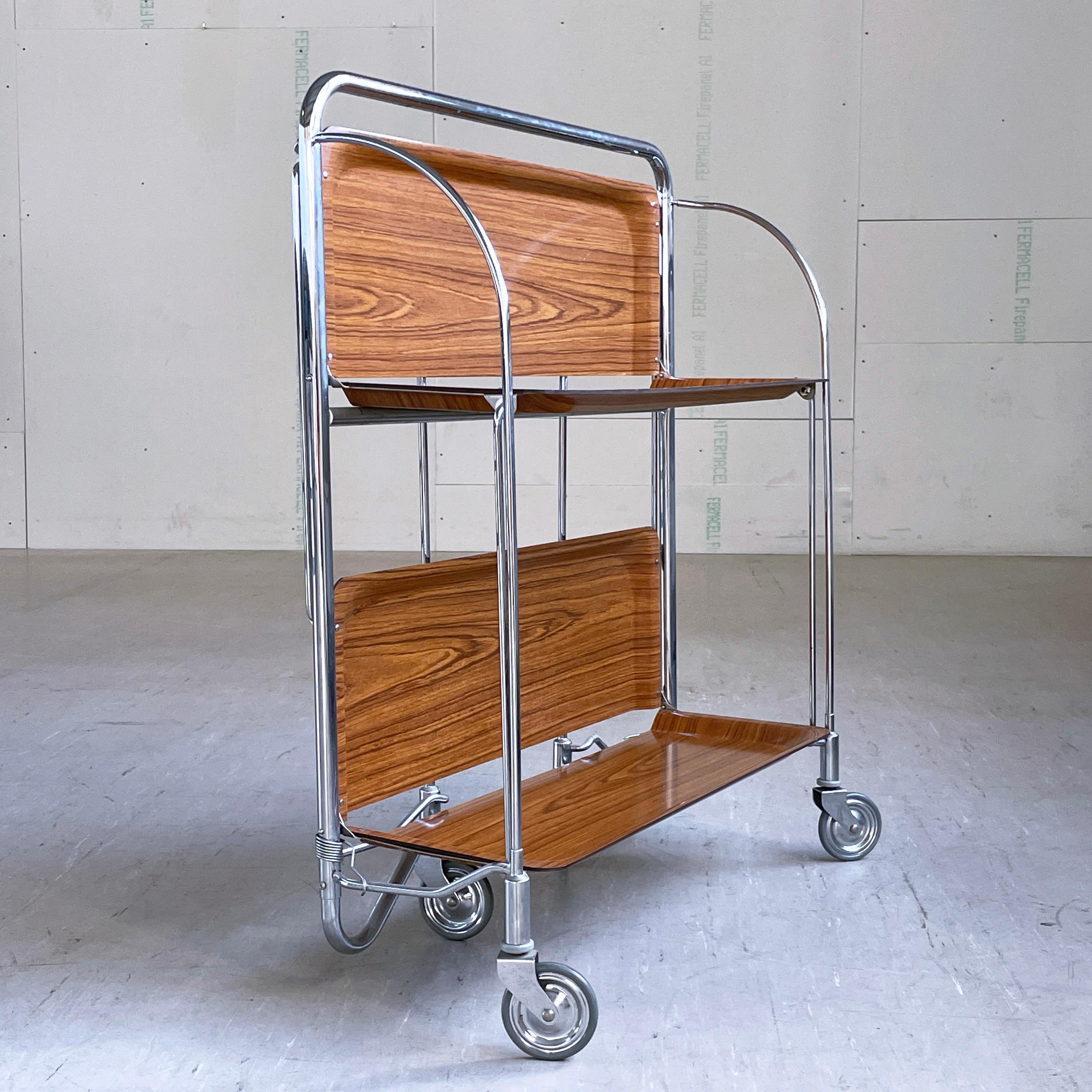 Bremshey & Co. / Gerlinol Dinette Serving Trolley For Sale 2