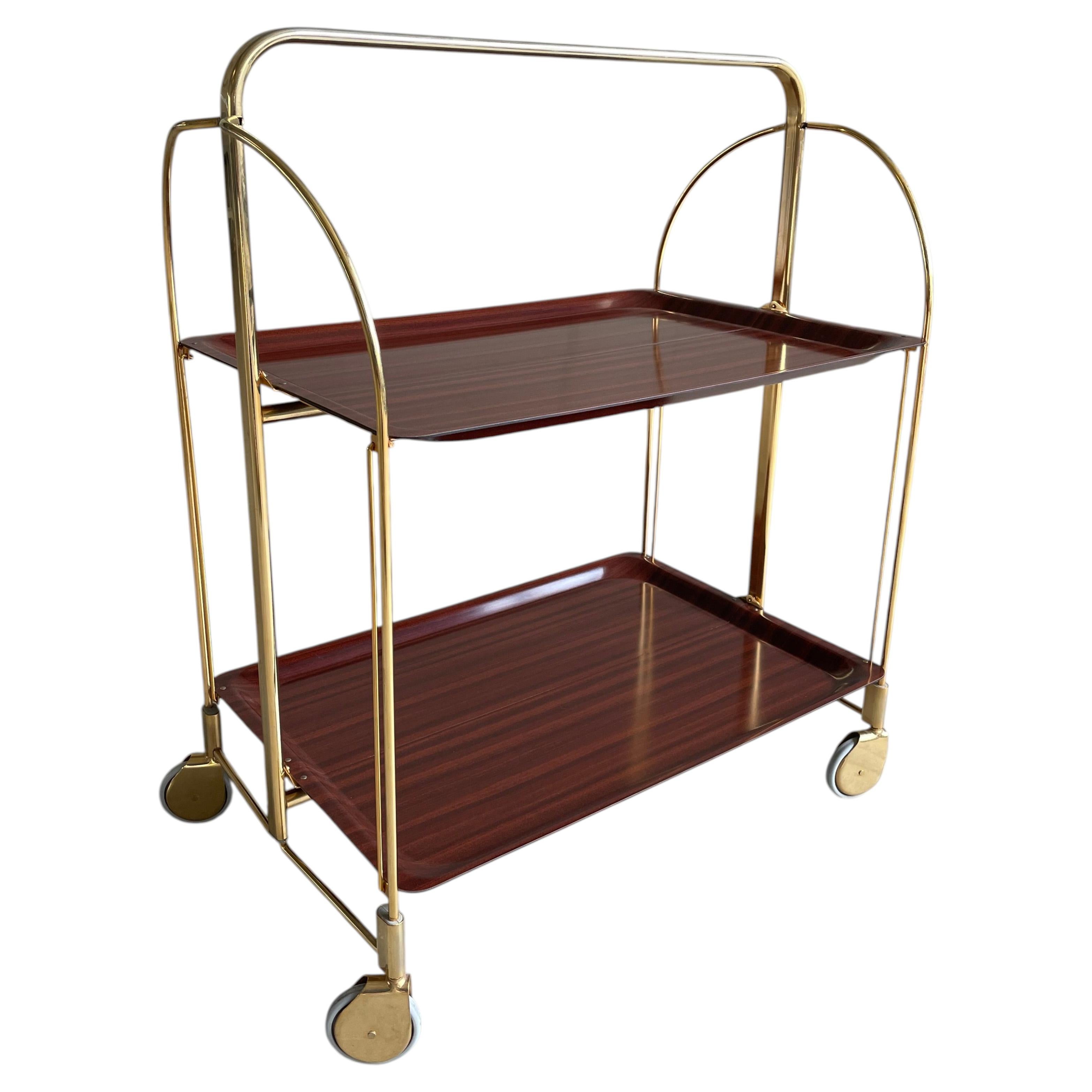Bremshey & Co. / Gerlinol Dinette Serving Trolley For Sale