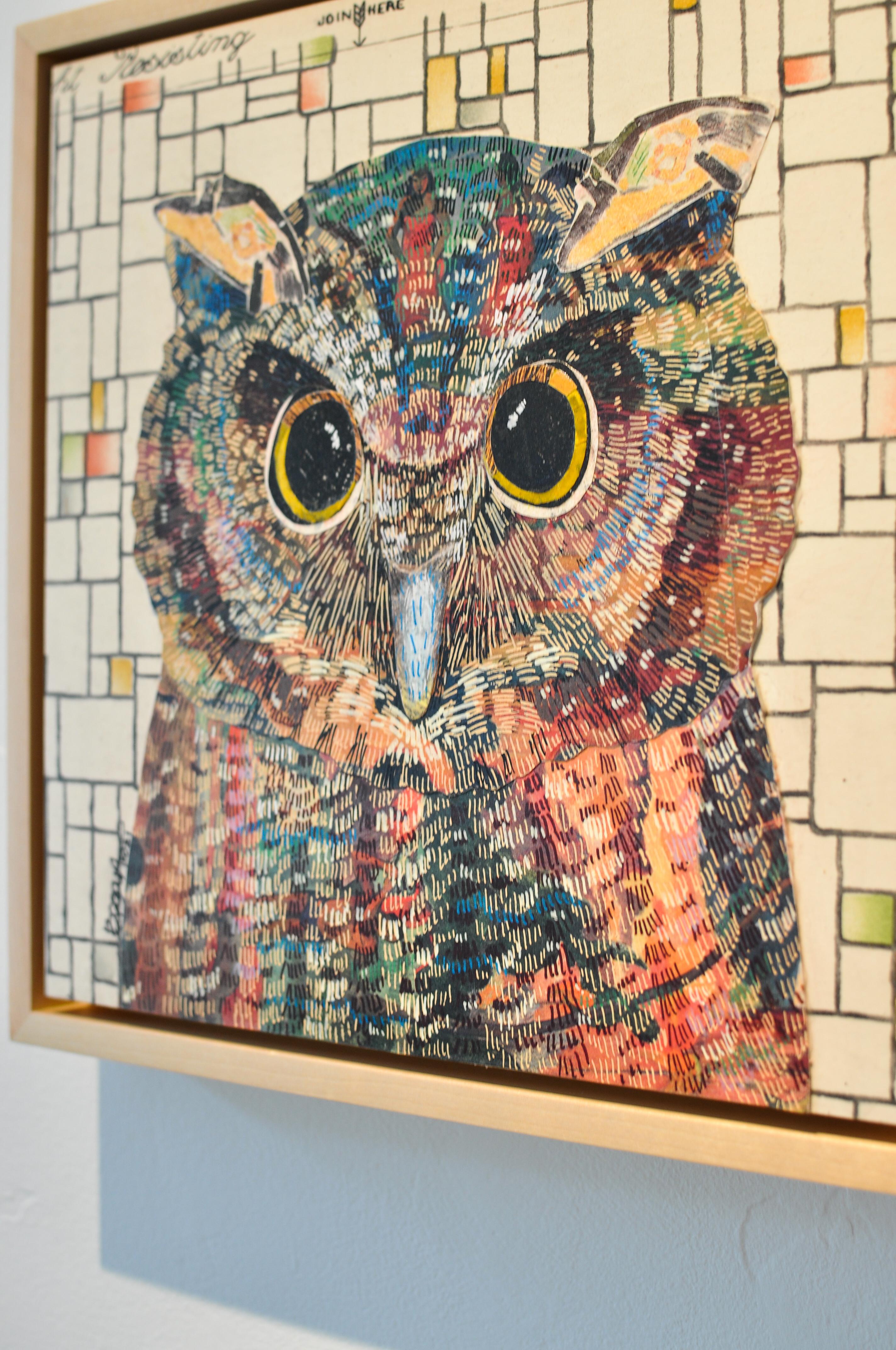 Hoot Owl - Painting by Brenda Bogart