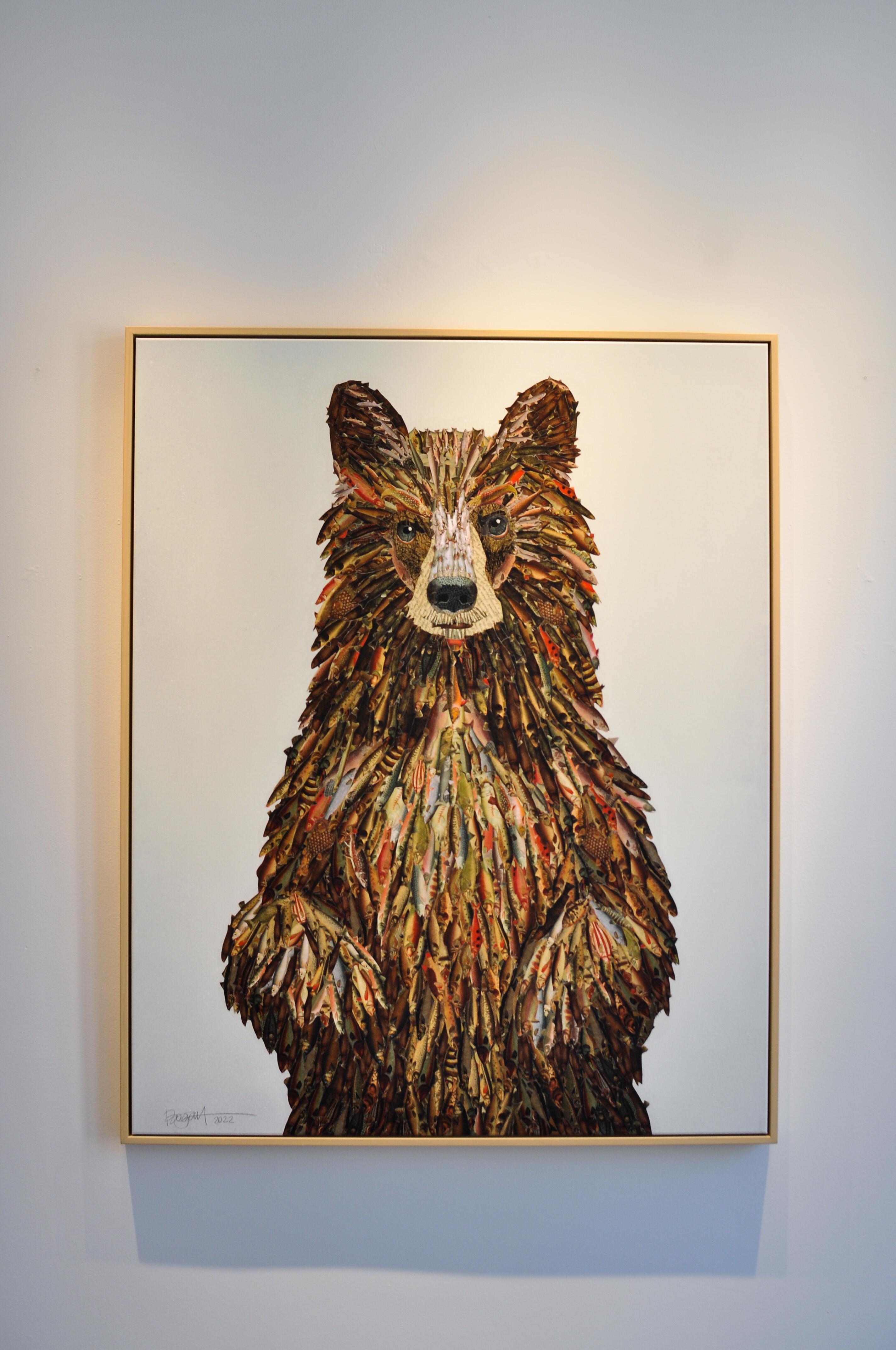 Winslow the Bear - Print by Brenda Bogart