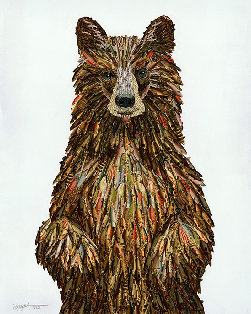 Brenda Bogart Animal Print - Winslow the Bear