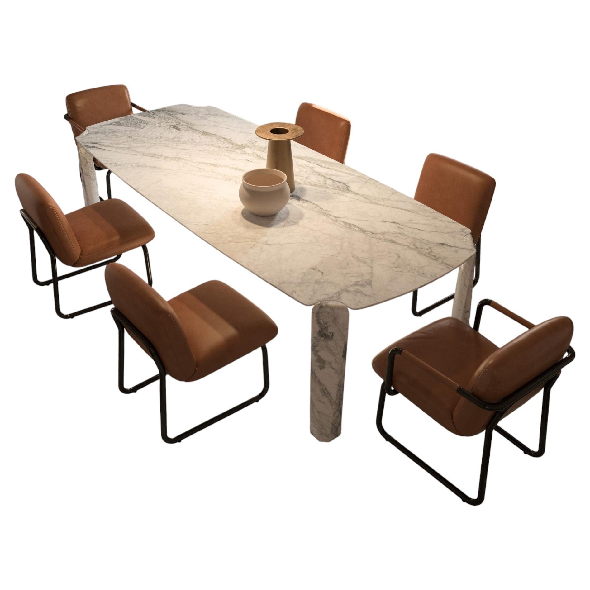 Brenda Chair without armrests For Sale