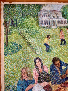 A Hopeful Pointillist Painting after Georges Seurat’s “Sunday Afternoon…”