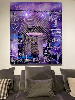 Brendan Murphy Elements 2020 Fingerprint Series Contemporary Art Painting