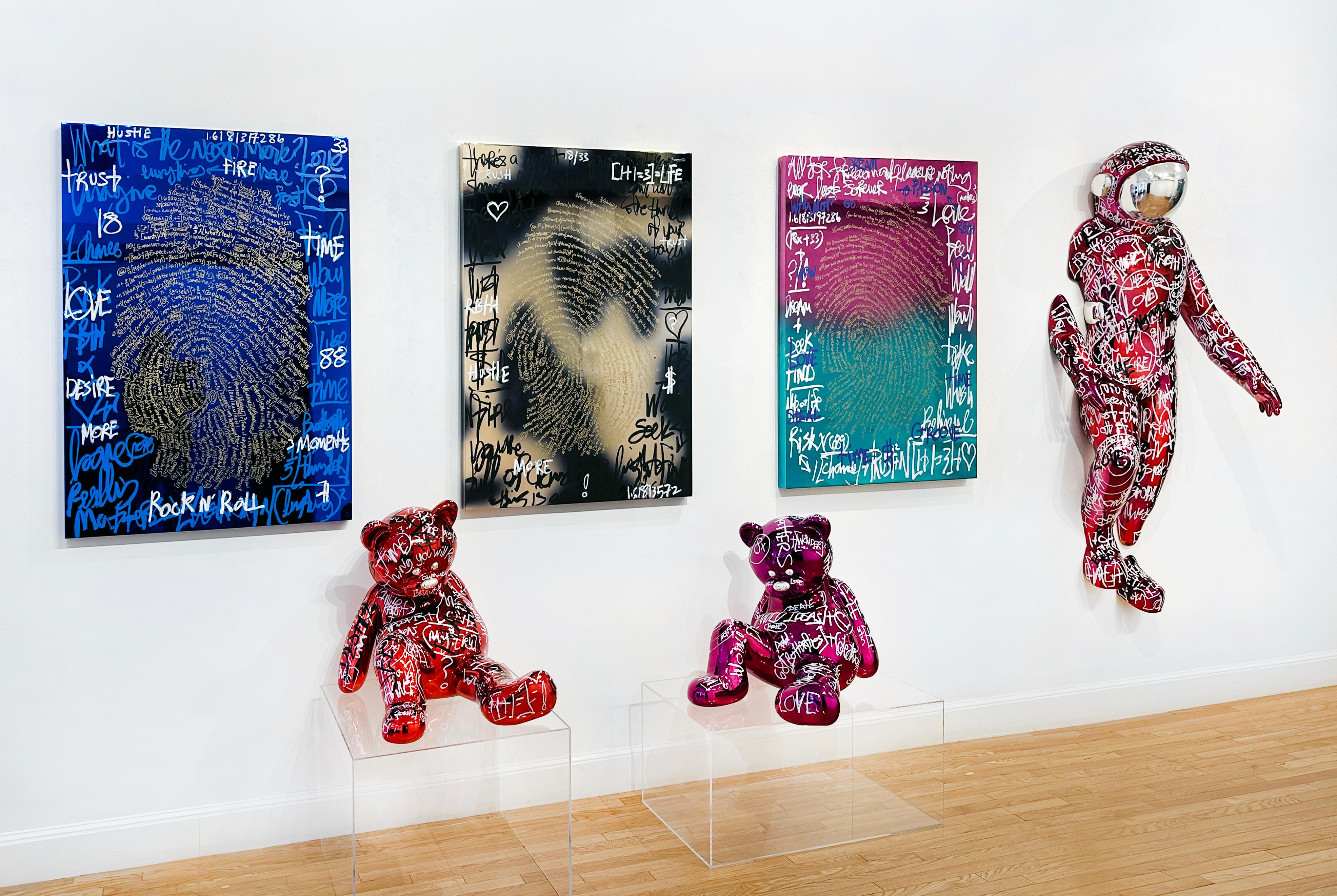 L'amour compte (petit) - Contemporain Sculpture par Brendan Murphy