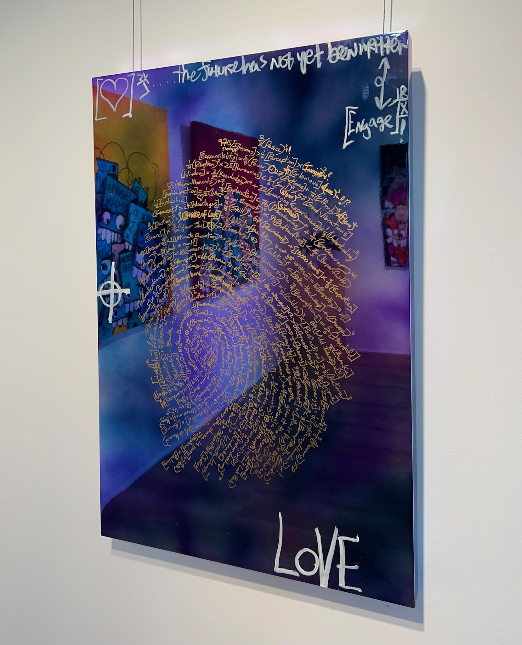 Brendan Murphy
Gravity, 2022
36 x 24 inches
Oil, acrylic, and gouache on silver based chrome board
Signed by artist
This piece is unique

Currently on display at Art Angels Los Angeles