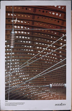 Brendan Neiland Original Vintage Poster for York Train Station British Railways