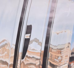 Leeds Station original vintage poster by Brendan Neiland