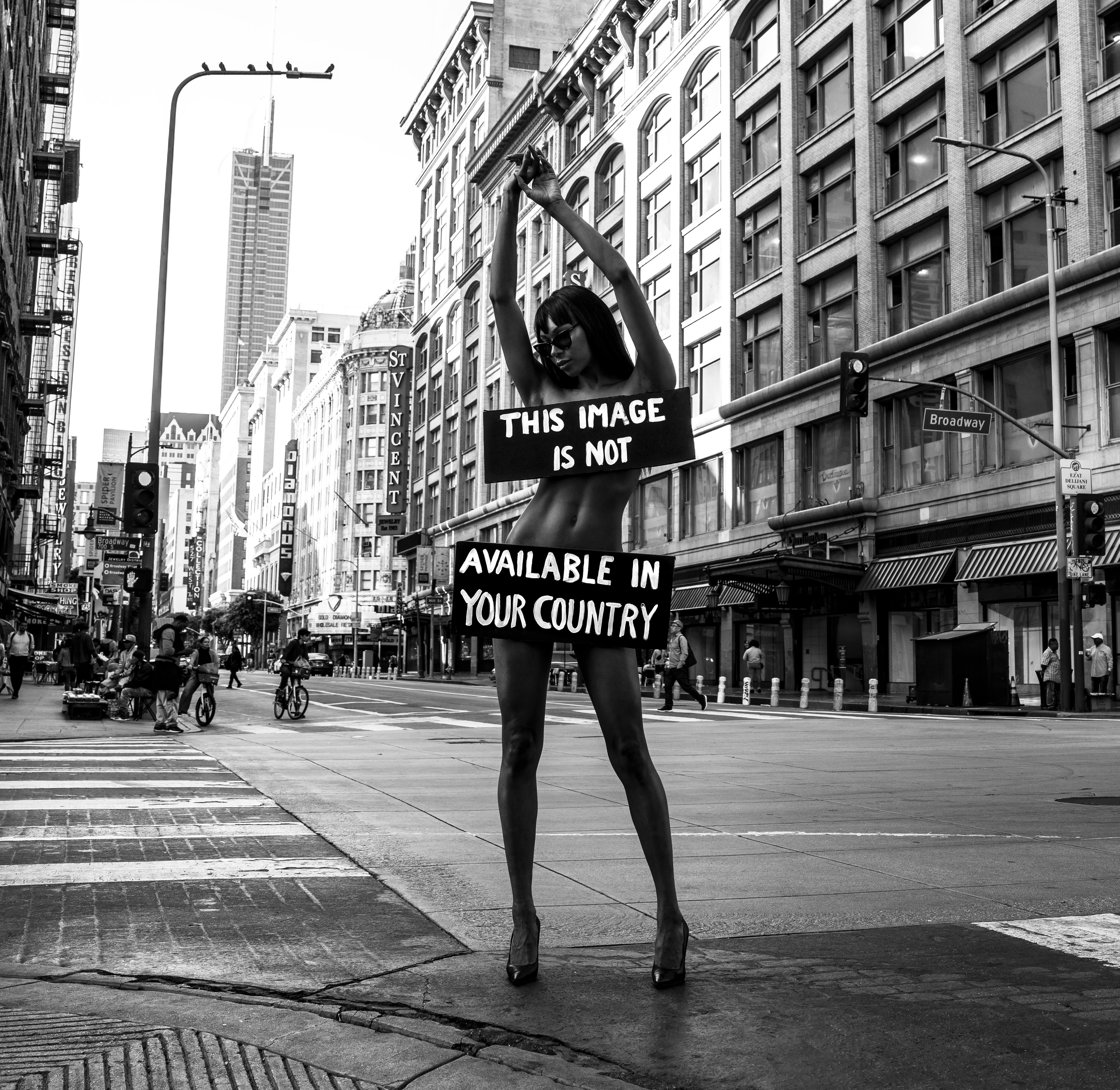 „Censored“ Schwarz-Weiß-Fotografie 18