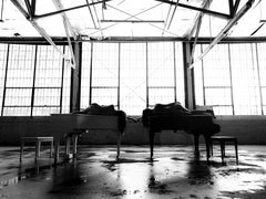 "Divine Duet" Black 
White Photography 24" x 36" in Ed. of 7 by Brendan North