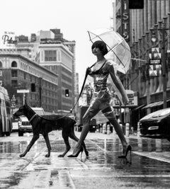 « Flood Fashion » – Photographie en noir et blanc, 91,4 cm x 61 cm, édition limitée à 7 exemplaires, par Brendan North