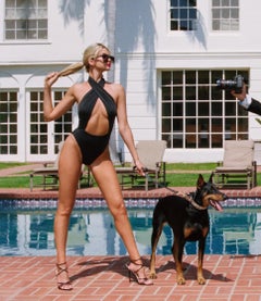 "Paparazzi Princess" Fotografía 30" x 30" pulgadas Edición 1/7 por Brendan North