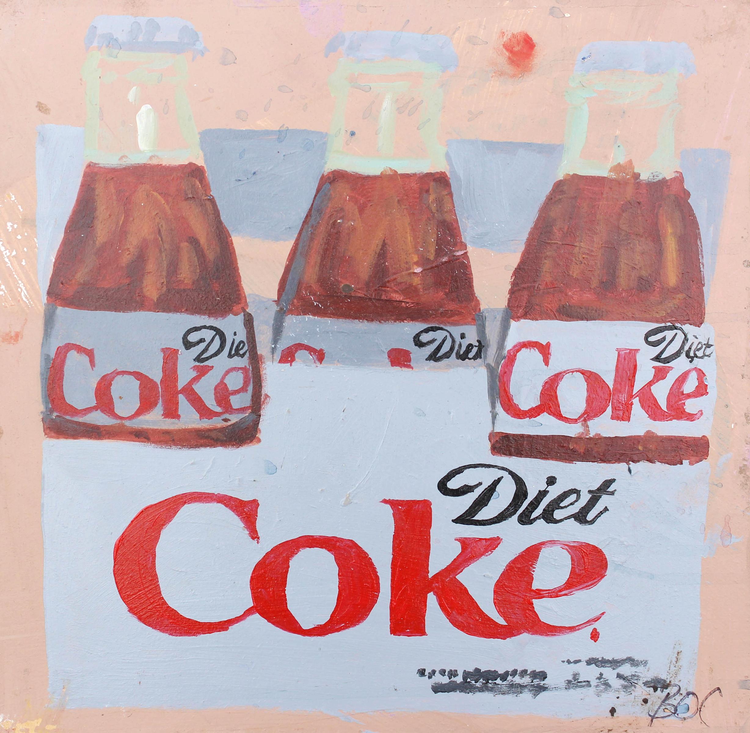 Brendan O'Connell Still-Life Painting - Diet Coke