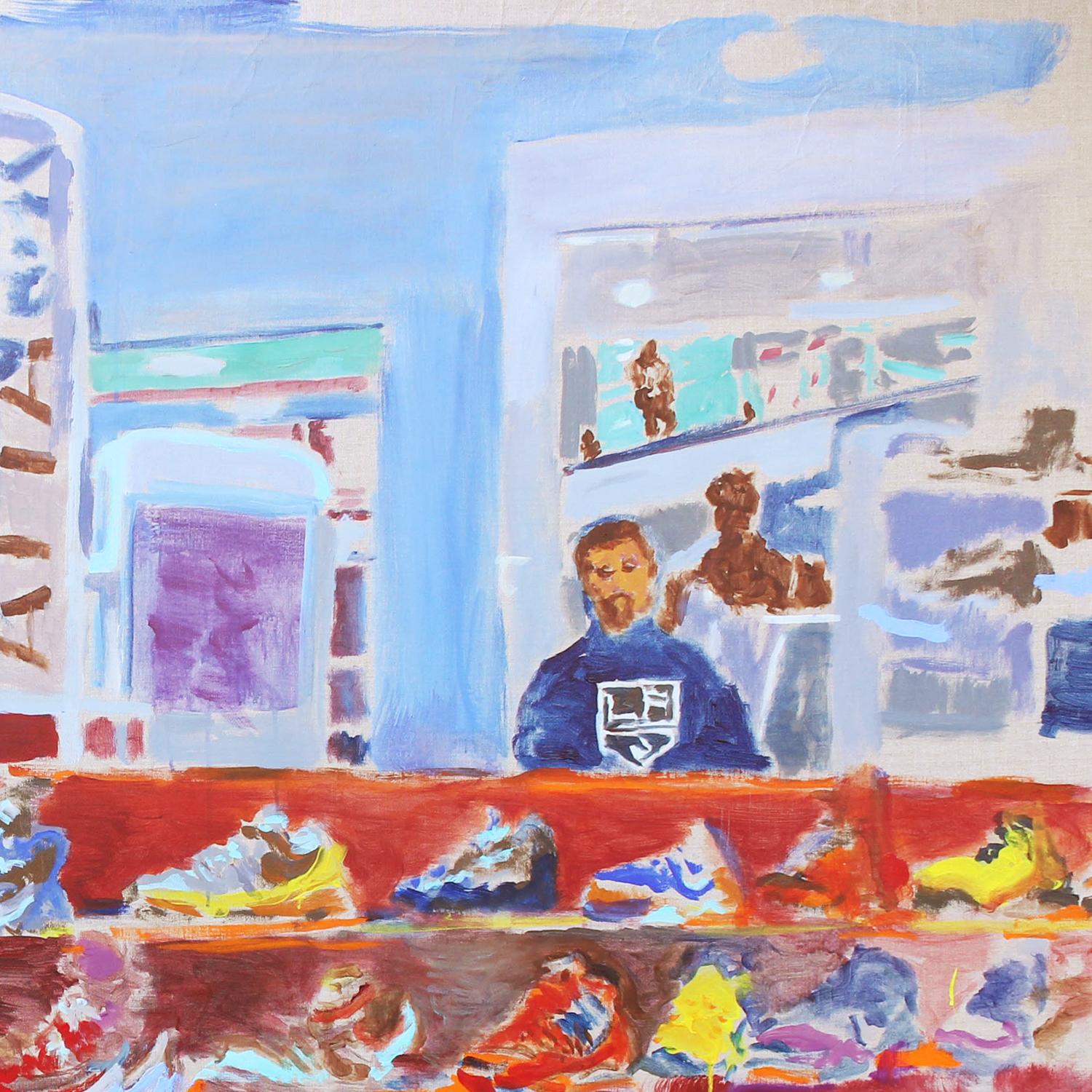 #freshheat - Painting Contemporaneo di Brendan O'Connell