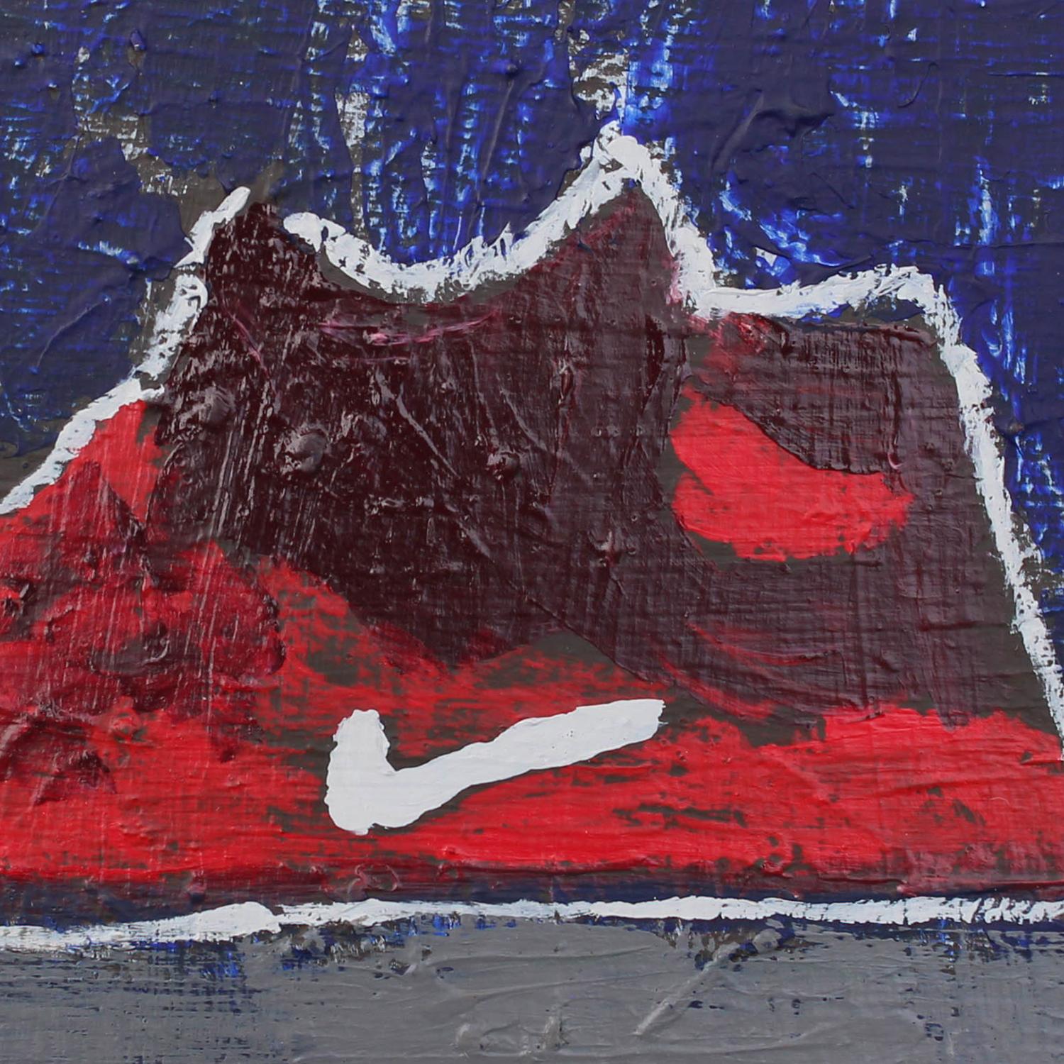 Nike Shoe - Painting by Brendan O'Connell