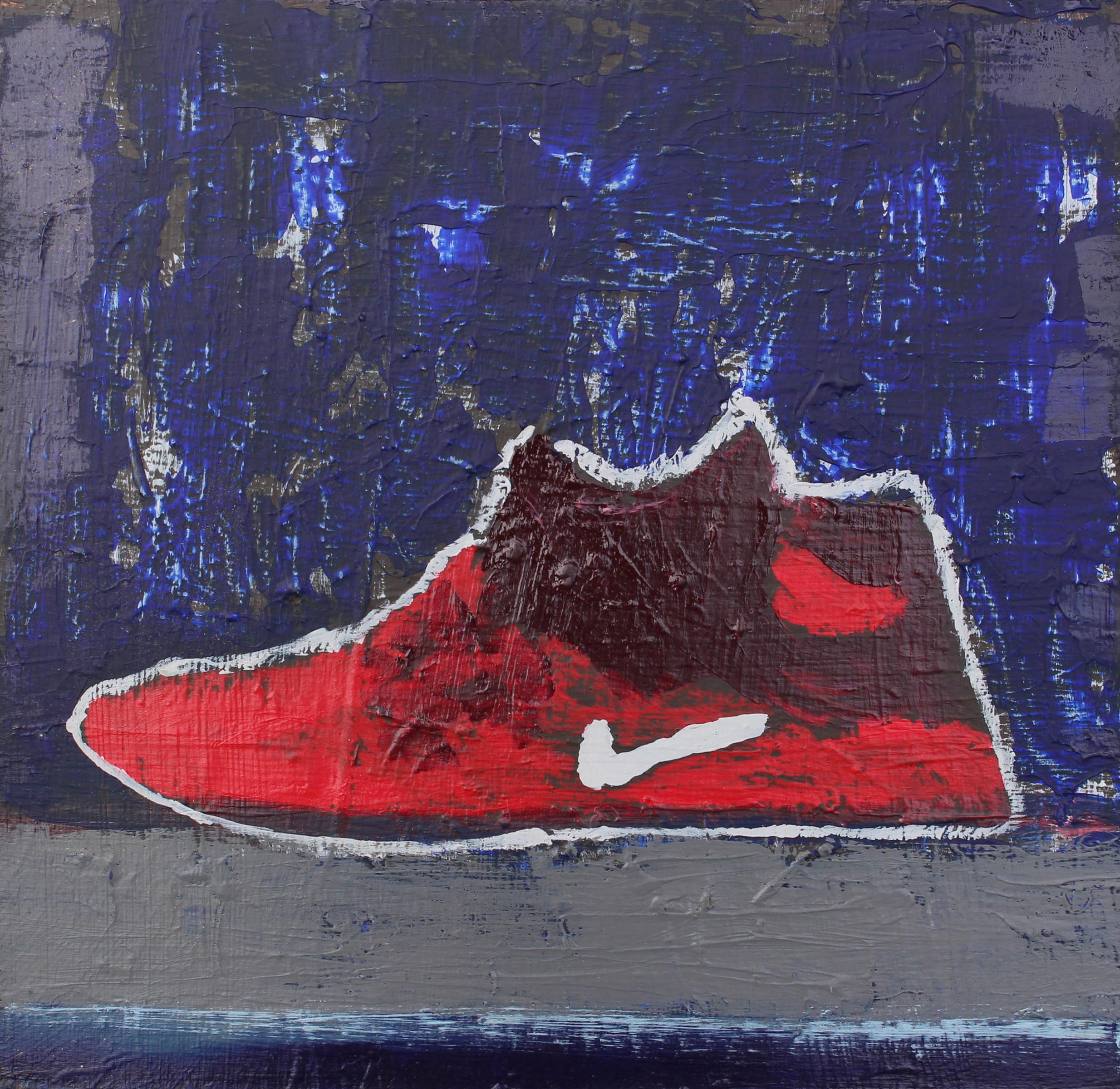 Brendan O'Connell Still-Life Painting - Nike Shoe