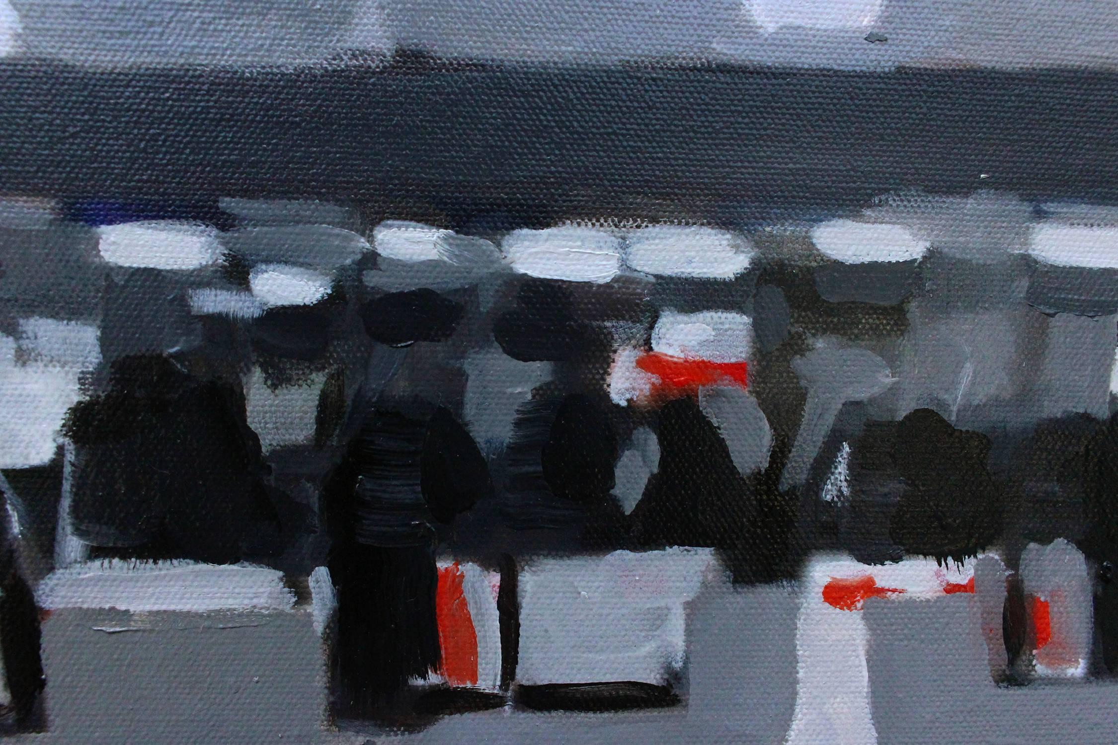 Giocatore di tennis - Painting Contemporaneo di Brendan O'Connell