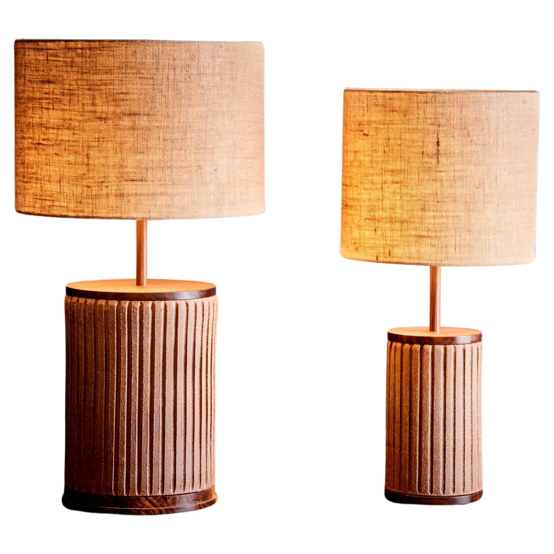 Brent Bennett Pair of Table Lamps, USA - 2023