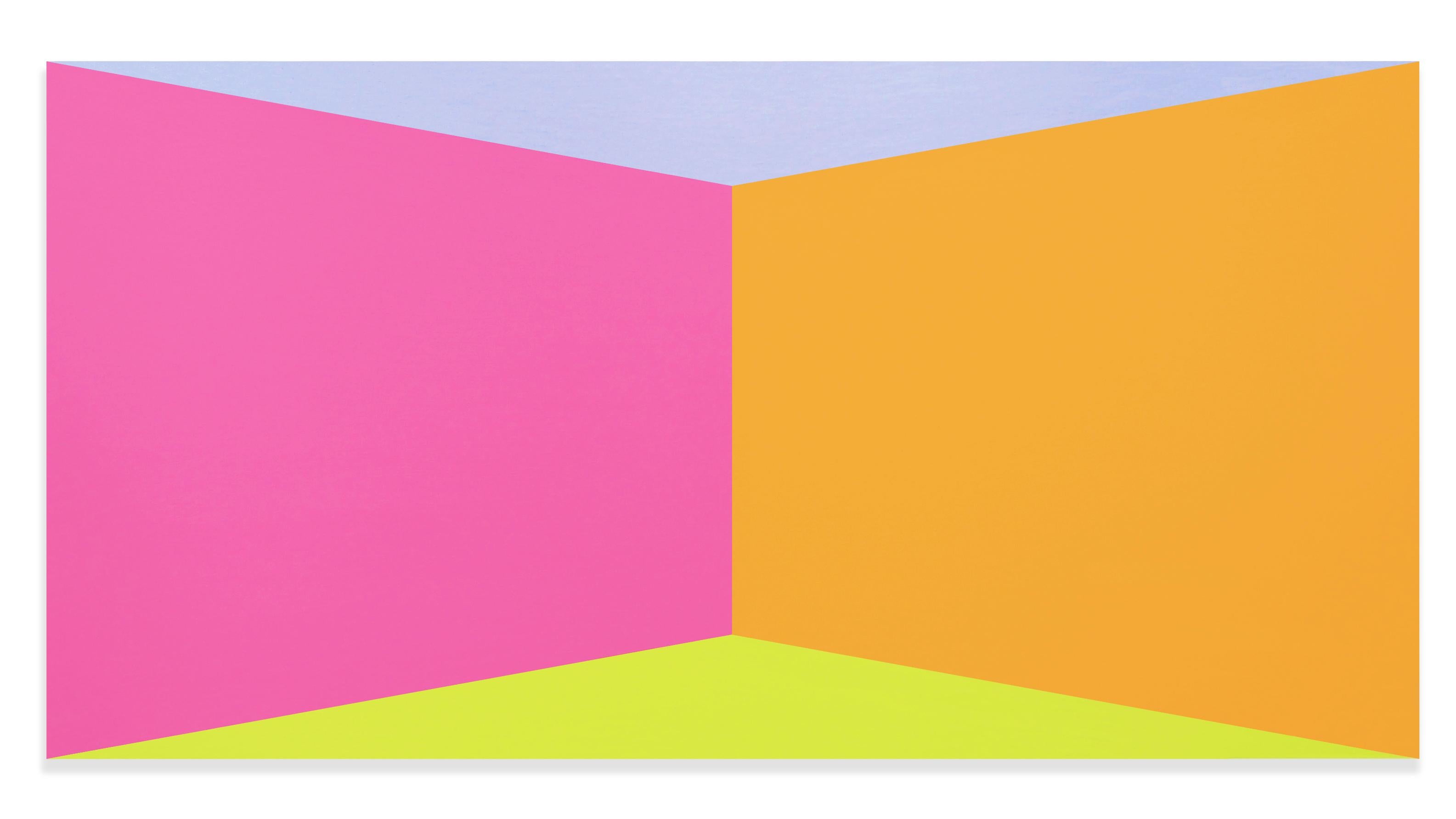 Abstract Painting di Brent Hallard - Farfalla architettonica #09 (Pittura astratta)