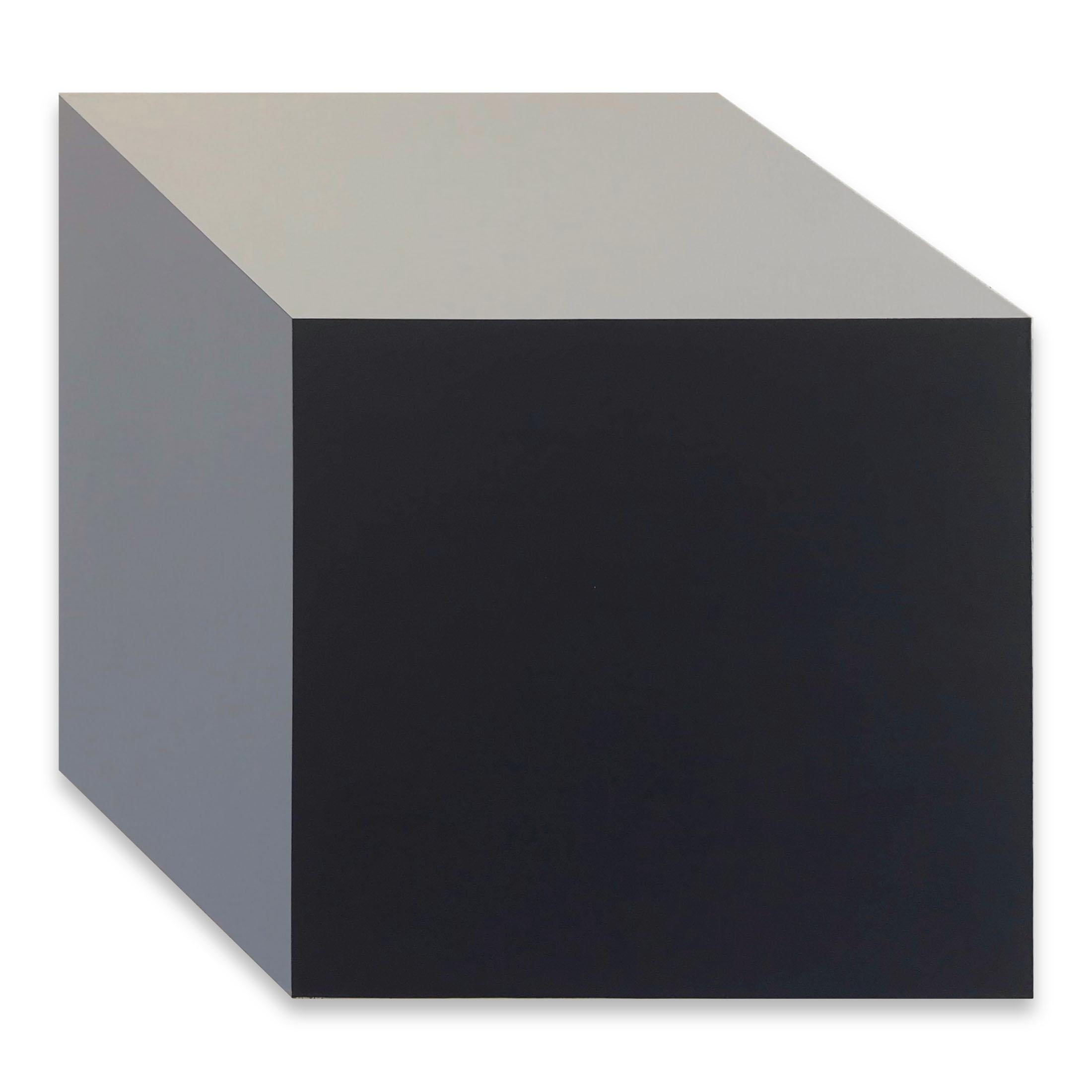 Brent Hallard Abstract Painting - Black only you III