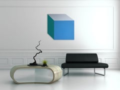 Blue only you IV (Abstract Painting)