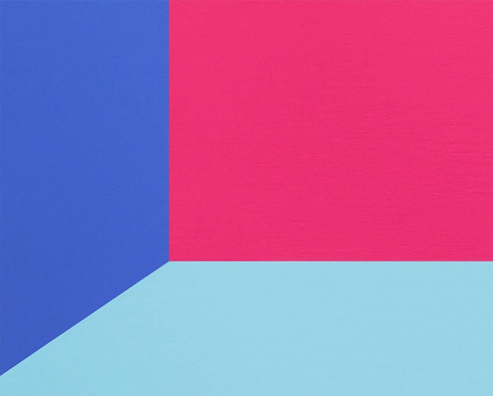 Boom II (Pittura astratta) - Painting Astratto di Brent Hallard
