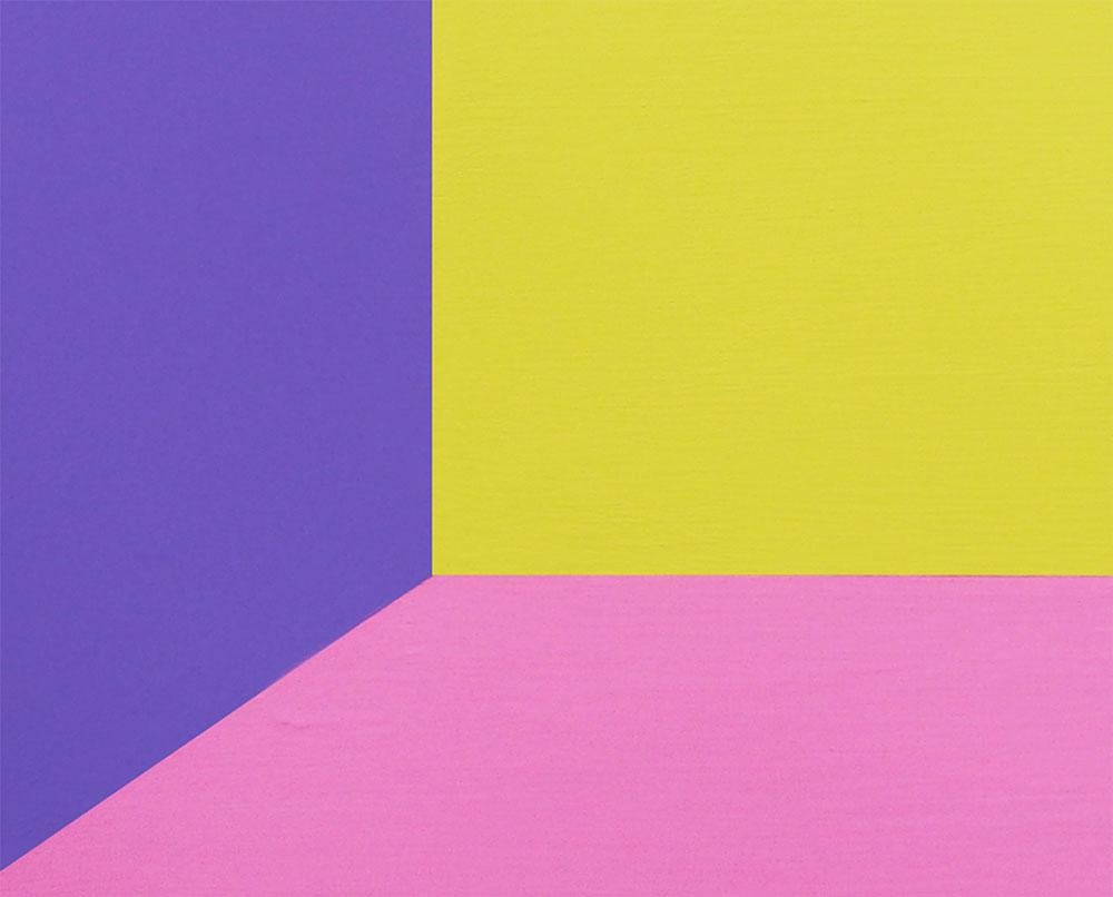 Boom IV (Pittura astratta) - Painting Astratto di Brent Hallard