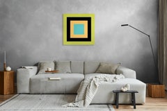 Color Orb August (Abstract painting)