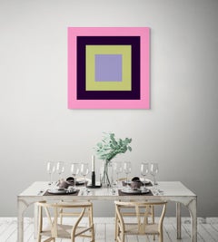 Orbe de color octubre (Pintura abstracta)