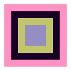 Orbe de color octubre (Pintura abstracta)