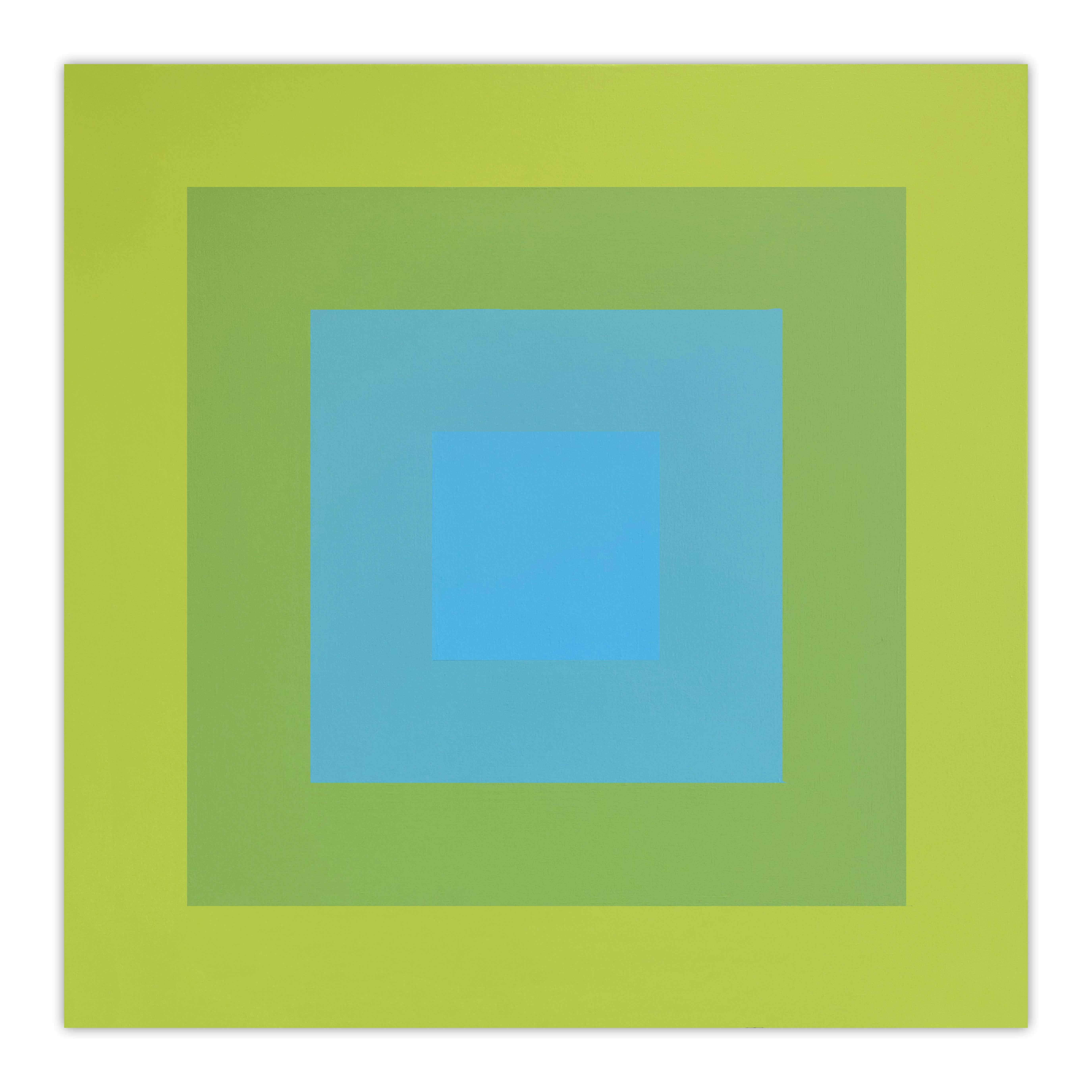 Brent Hallard Abstract Painting – Colour Orb 14 (Abstrakte Malerei)