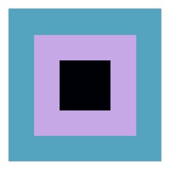 Orb (Blue and Violet) (Abstract painting)