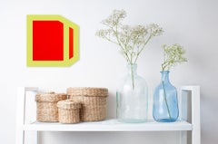 Plum (Yellow and Red) (Abstract painting)