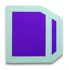 Violet poudre (mint) (peinture abstraite)