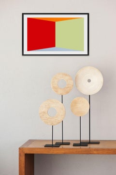 Un papillon sûr (peinture abstraite)