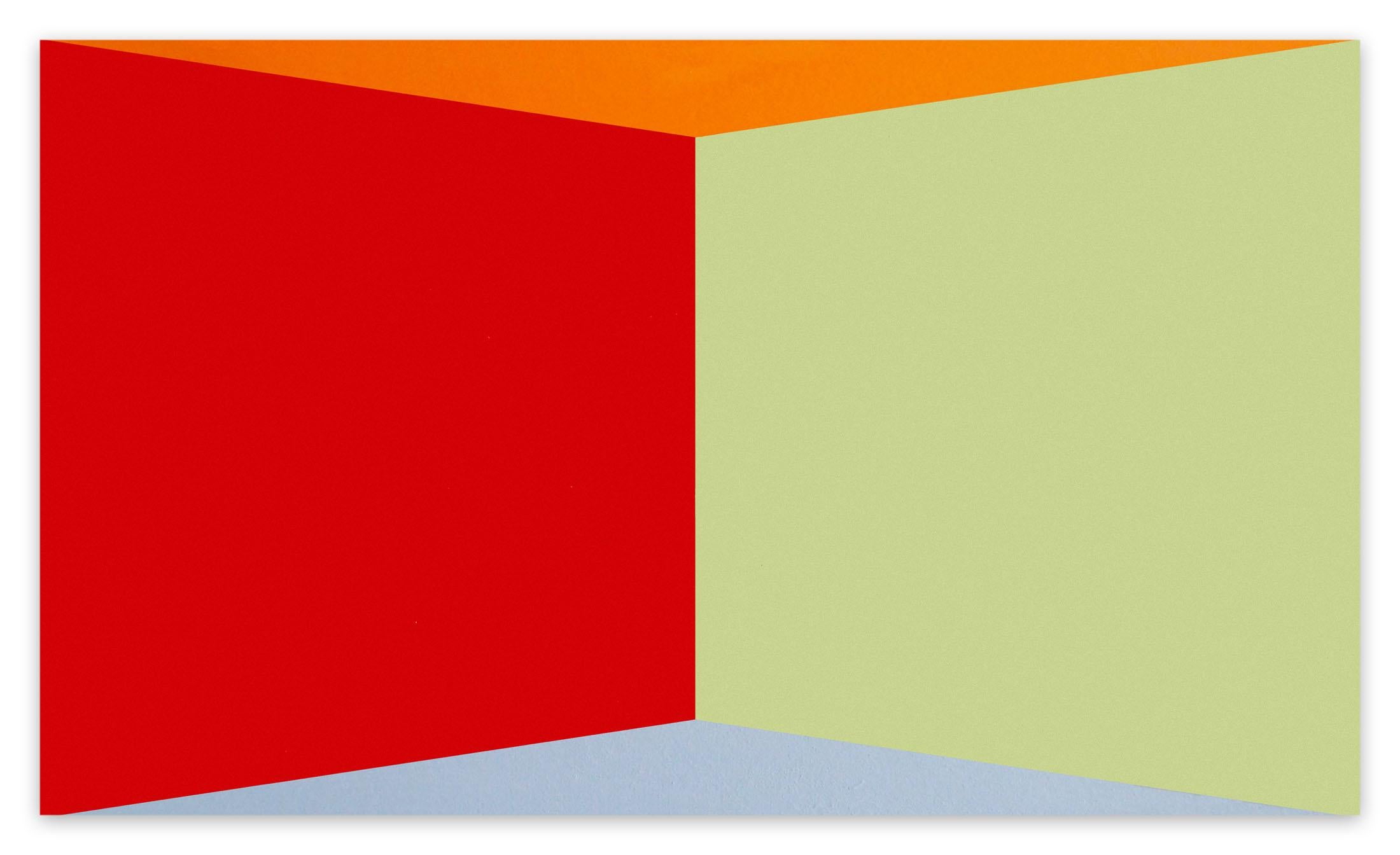 Abstract Painting di Brent Hallard - Sicuramente la farfalla (dipinto astratto)