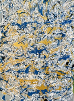 Ganglia, Painting, Acrylic on Watercolor Paper