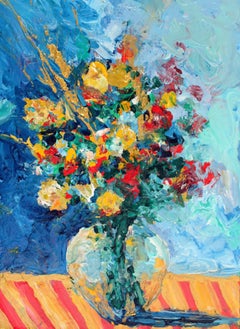In the Blue Room, Painting, Acrylic on Paper